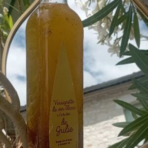 Vinaigrette de vin blanc échalotes