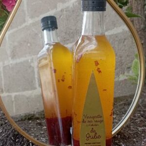 Vinaigrette de vin rouge échalotes