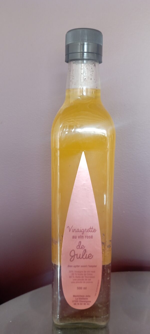 Vinaigrette de Vin Rosé 50 cl
